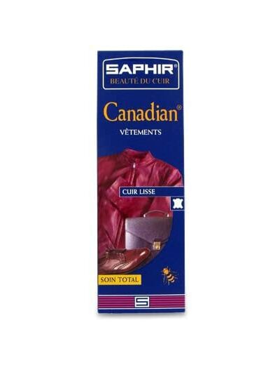 Saphir Cirage Canadian, Noir, 75 ml