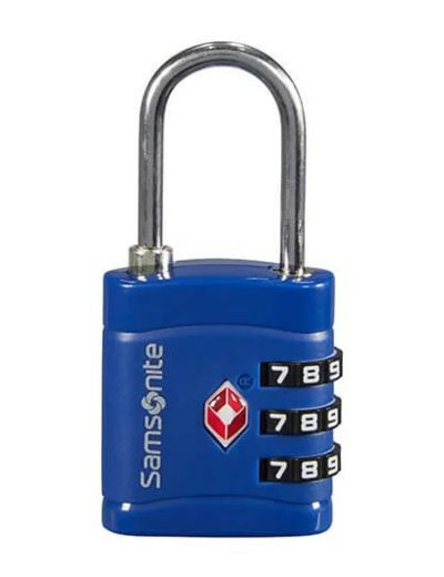 Samsonite Accessoires Voyage Cadenas A Code TSA Bleu