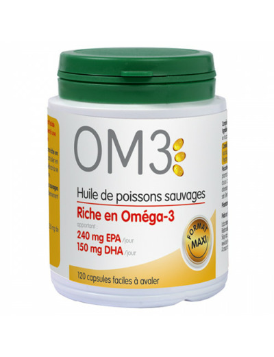 OM3 HUILE DE POISSON BTE120