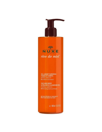 NUXE REVE MIEL GEL LAV SURG FL 400ML