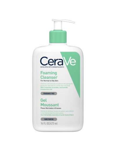 CERAVE GEL MOUSSANT FLACON POMPE 473ML