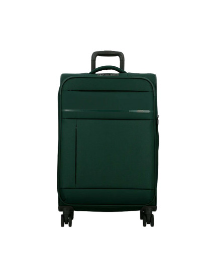 Jump Monthelys Valise 67 Cm 4 Roues Extensible Vert Sapin