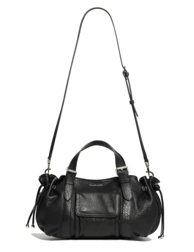 Gérard Darel Le 18 Heures Sac À Main Cuir Bubble Noir