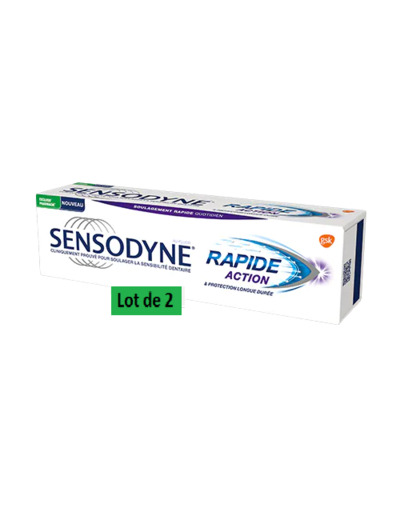 SENSODYNE DENT RAPIDE X2