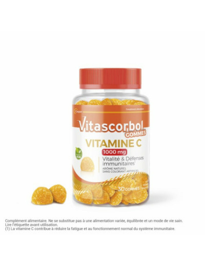 VITASCORBOL GOMMES VIT.C 1000MG X30