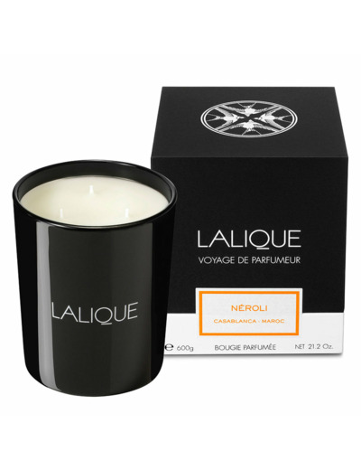 Bougie Parfumée Néroli Casablanca-Maroc De Lalique 600g