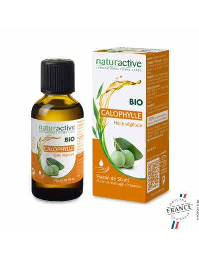 Huile Vegetale Bio Calophylle 50 ml Naturactive