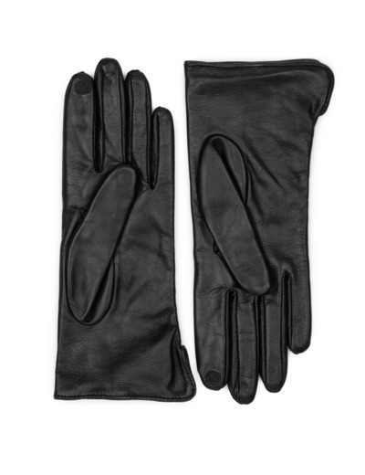 Lancaster Gants Femme Compatibles Écran Tactile 7.5 Noir