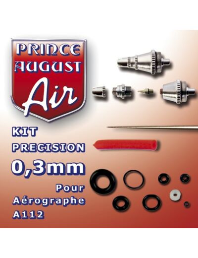 AA123 – Kit de précision 0.3mm pour aérographe A112