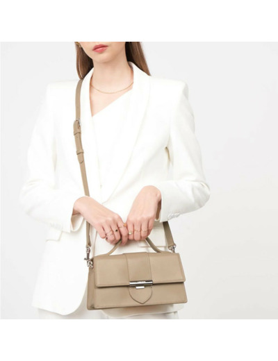 Lancaster Paris Ily Sac Baguette 531-010 Beige foncé