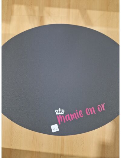 Set de table/mamie en or