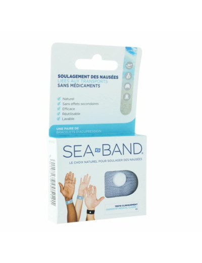 SEA-BAND ADULTE GRIS 2