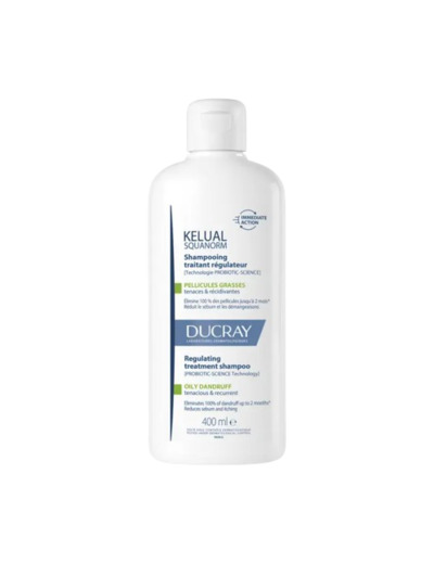 DUCRAY KELUAL SQUA SHA PEL GRAS 400ML1