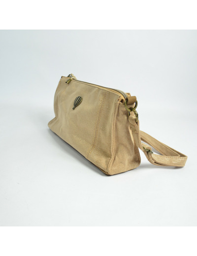 Le Voyage en Panier Vichyfruit Sac Trotteur et Pochette Beige
