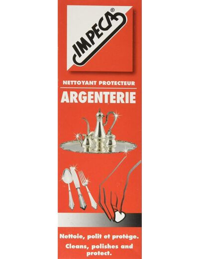 IMPECA Nettoyant Protecteur Argenterie , 100 ml