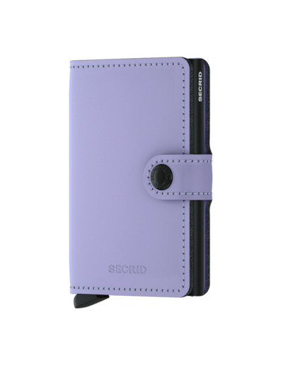 Secrid Porte-Carte Miniwallet Lilac Black