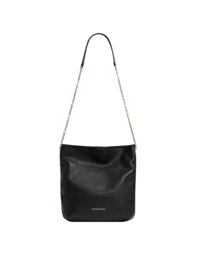 Gérard Darel Le Charlotte Sac Hobo Cuir premium noir