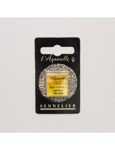 Peinture Aquarelle Extra-Fine Sennelier, 561 Laque Jaune S1