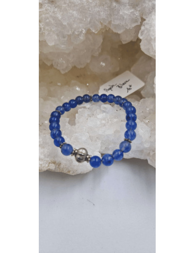 Bracelet agate bleue OLPA1103