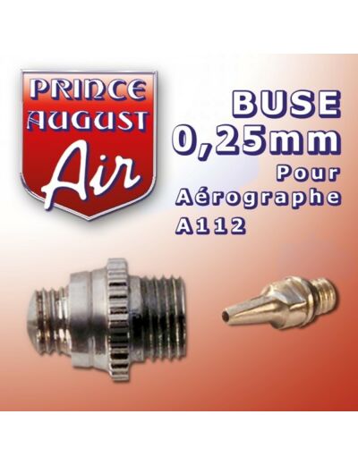 AA1125 – Buse 0.25mm pour aérographe A112