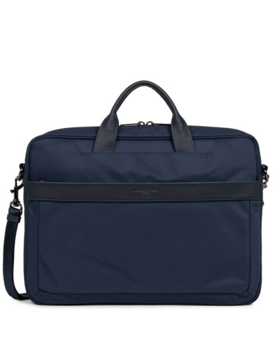Lancaster Basic Sport Men's  Sac Porte Ordinateur 304-10 Bleu Fonce