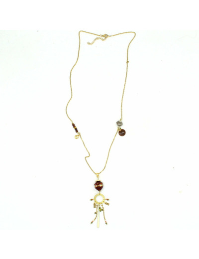 Collier long pampilles Soryne