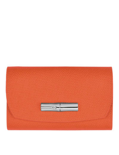 Longchamp Roseau Portefeuille compact Orange