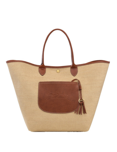 Longchamp Le Panier Pliage Sac Panier L Brun