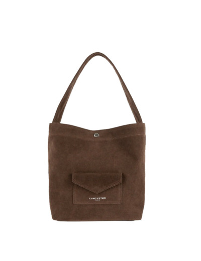 Lancaster Suedine KBA Mini Sac Seau 518-060 Marron