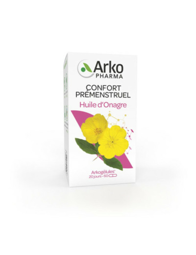 Huile D'onagre 60 Capsules Arkogélules Arkopharma