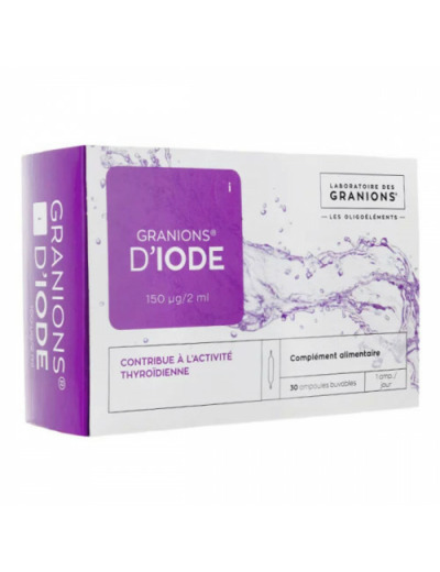 GRANIONS IOD AMP BUV 2ML 30