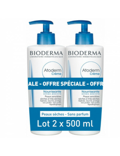 BIODERMA ATODERM CREME ULTRA 2X500ML