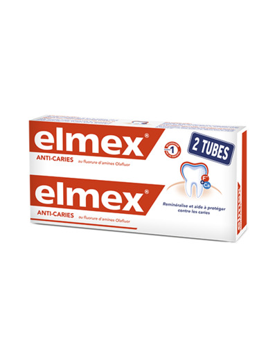 ELMEX DENT AC LOT2 75ML