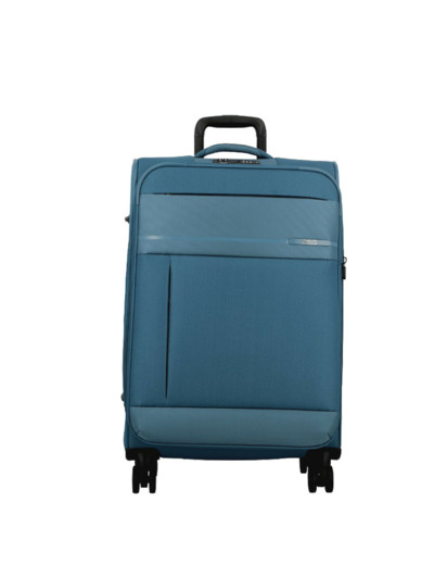 Jump Monthelys Valise 67 Cm 4 Roues Extensible Bleu