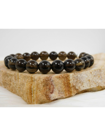 BRACELET QUARTZ FUME