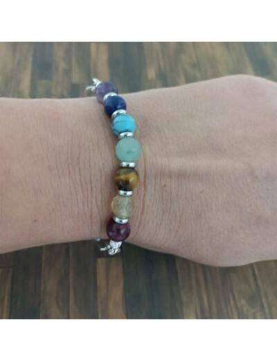 Bracelet-chaîne 7 chakras