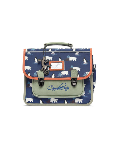Caméléon Rétro Cartable 32cm Navy Antarctic