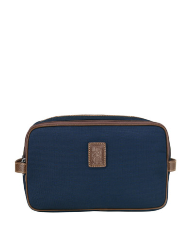 Longchamp Boxford Trousse de toilette 2 compartiments Bleu