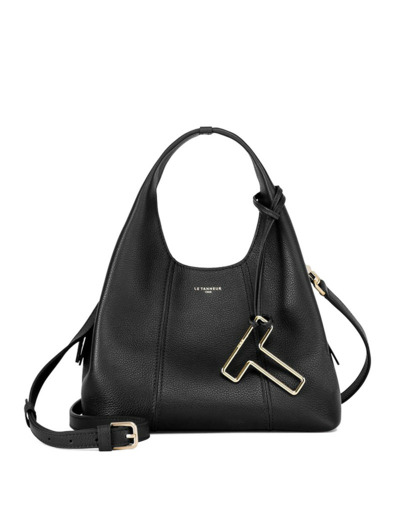 Le Tanneur Juliette Petit Sac A Main En Cuir Grainé Noir