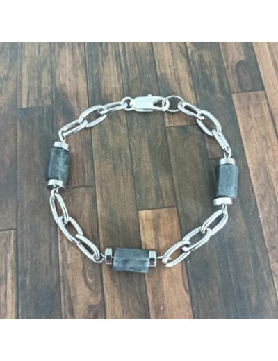 Bracelet chaîne labradorite
