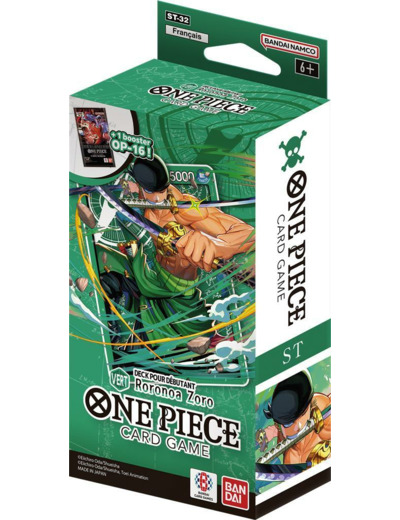 One Piece : Deck pour débutant ST32 - Roronoa Zoro VF