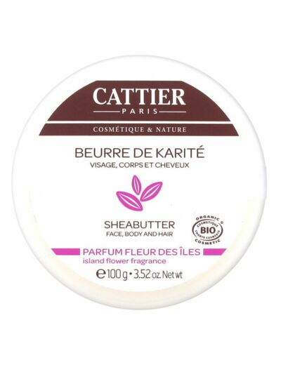 CATTIER BEUR KARITE FLEUR100G1