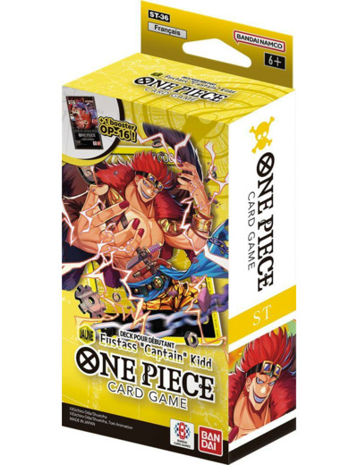 One Piece : Deck pour débutant ST36 - Eustass "Captain" Kidd FR