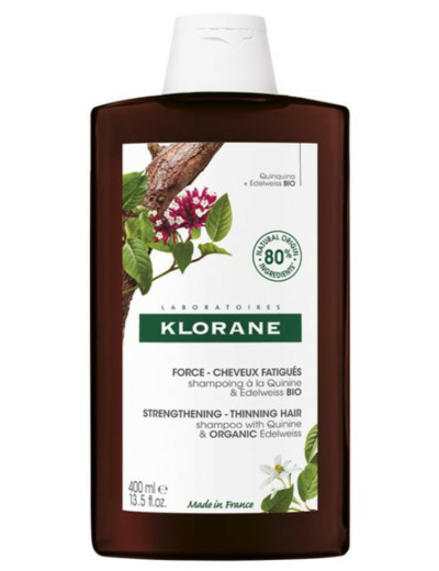 KLORANE SHP F QUININE-EDELWEISS BIO 400ML