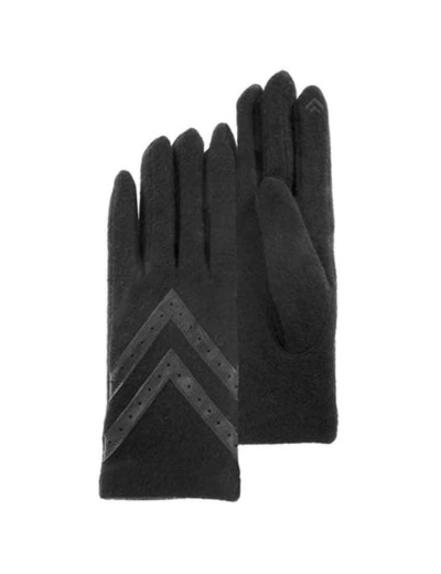 Isotoner Gants Femme Laine Noir