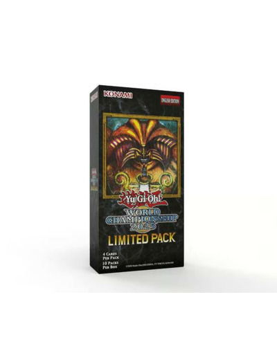 Yu-Gi-Oh! TCG - World Championship 2025 Limited Pack Display (10 boosters)