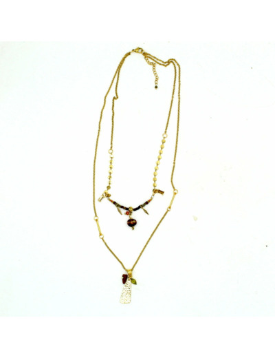 Collier double Soryne