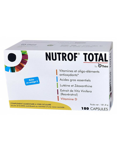 NUTROF TOTAL CAPS B/180