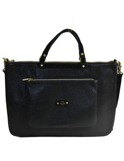 Mila Louise Piper XL LX1 Sac Ordinateur 15" Et Porte Documents Noir