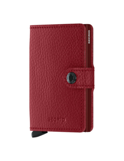 Secrid Porte-Carte Miniwallet Veg Rosso Bordeaux